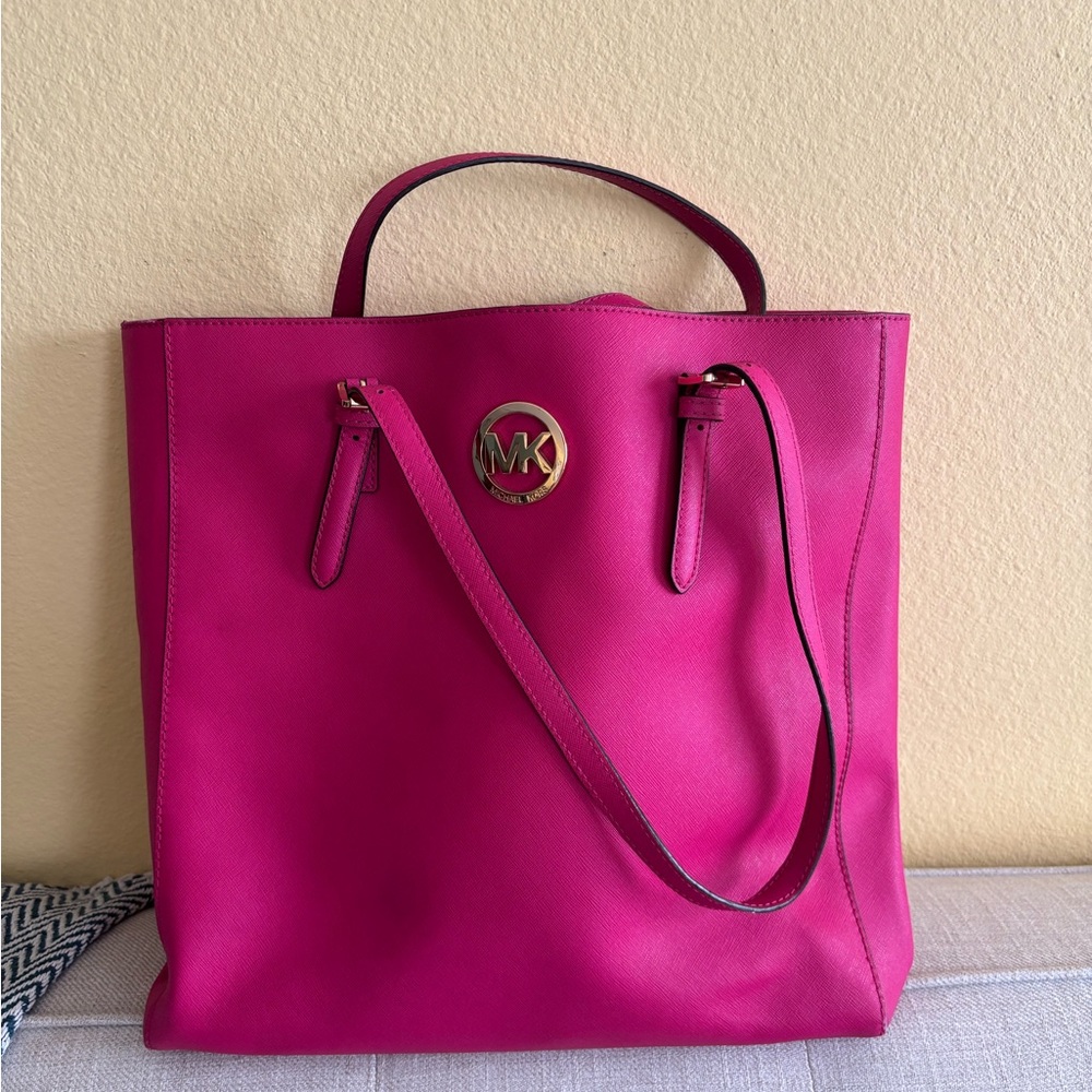 Michael Kors Pink Tote Bag
